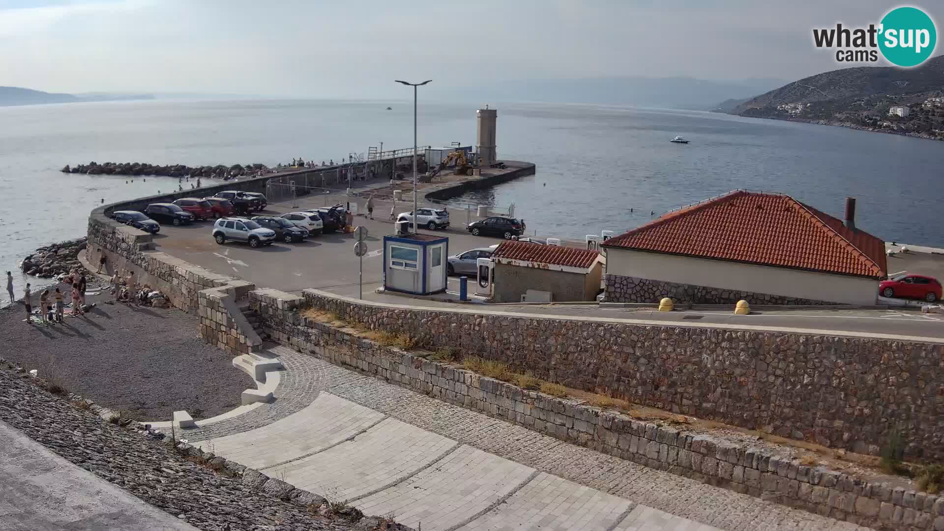 Senj Harbour Webcam – Breakwater & Lighthouse Live View