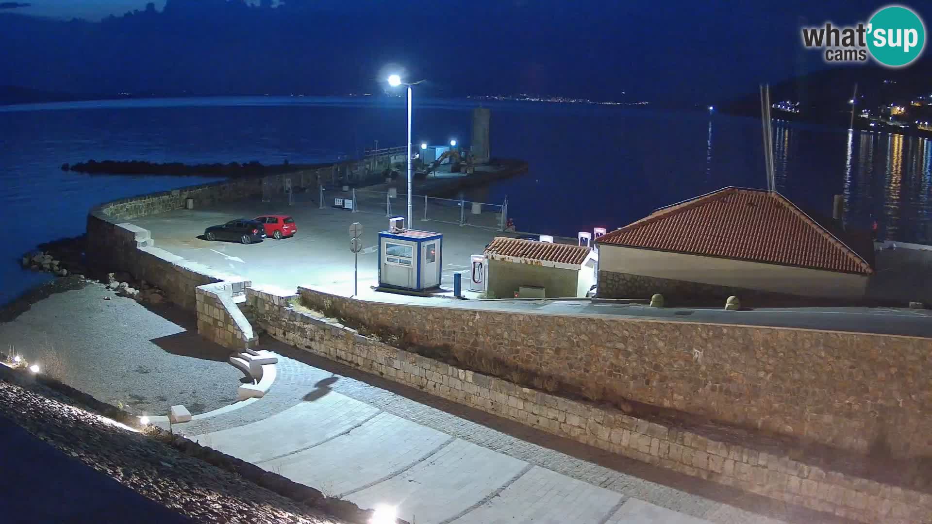 Senj Harbour Webcam – Breakwater & Lighthouse Live View