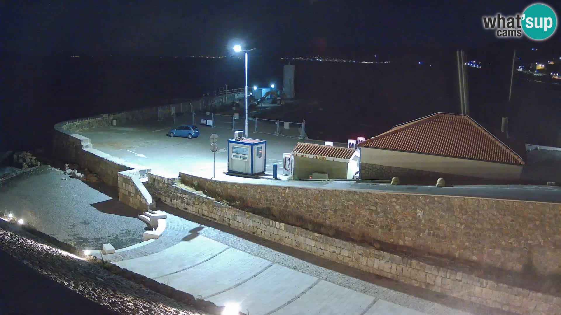 Webcam puerto de Senj – Rompeolas y faro en directo