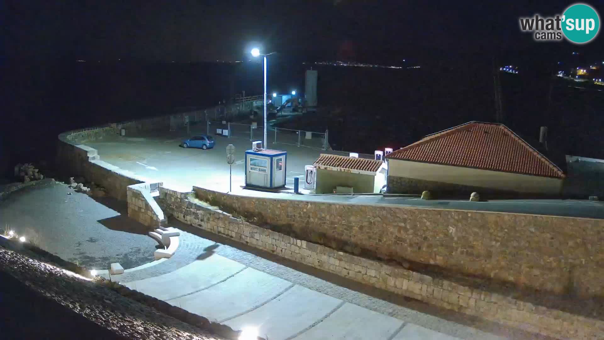 Senj Harbour Webcam – Breakwater & Lighthouse Live View