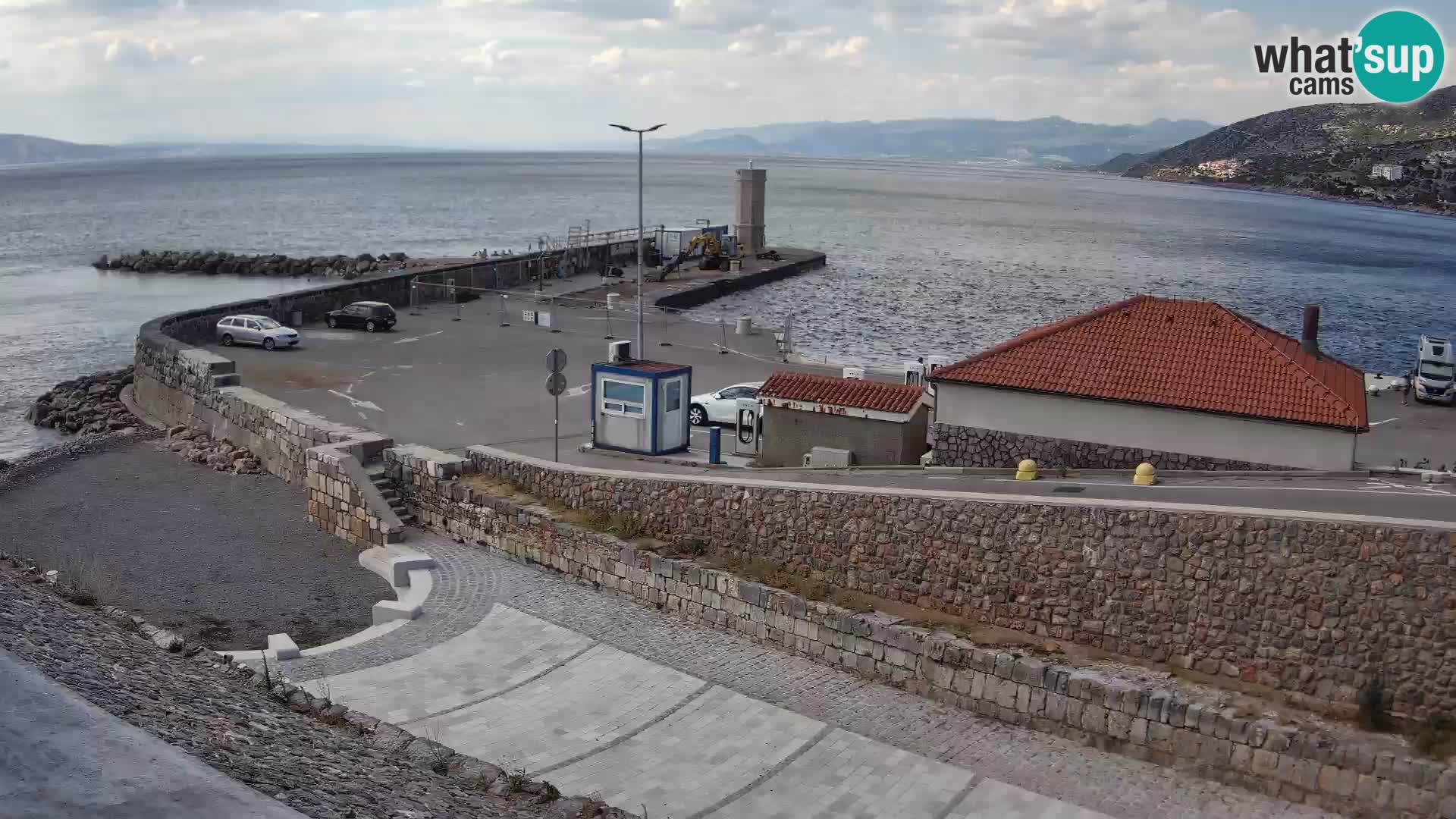 Senj Harbour Webcam – Breakwater & Lighthouse Live View