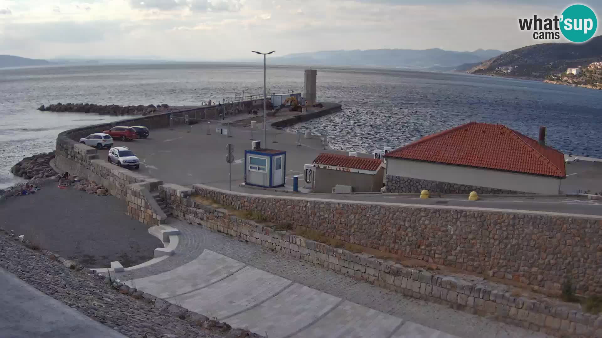 Senj Harbour Webcam – Breakwater & Lighthouse Live View
