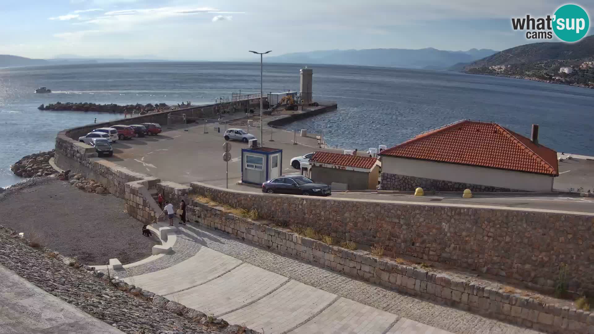 Webcam Porto di Segna – Frangiflutti e Faro in diretta