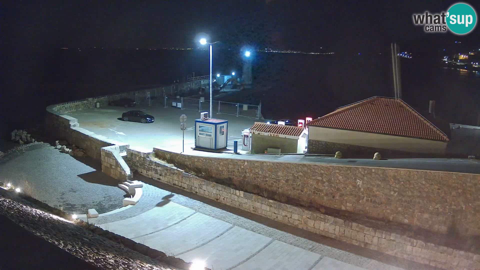 Senj Harbour Webcam – Breakwater & Lighthouse Live View