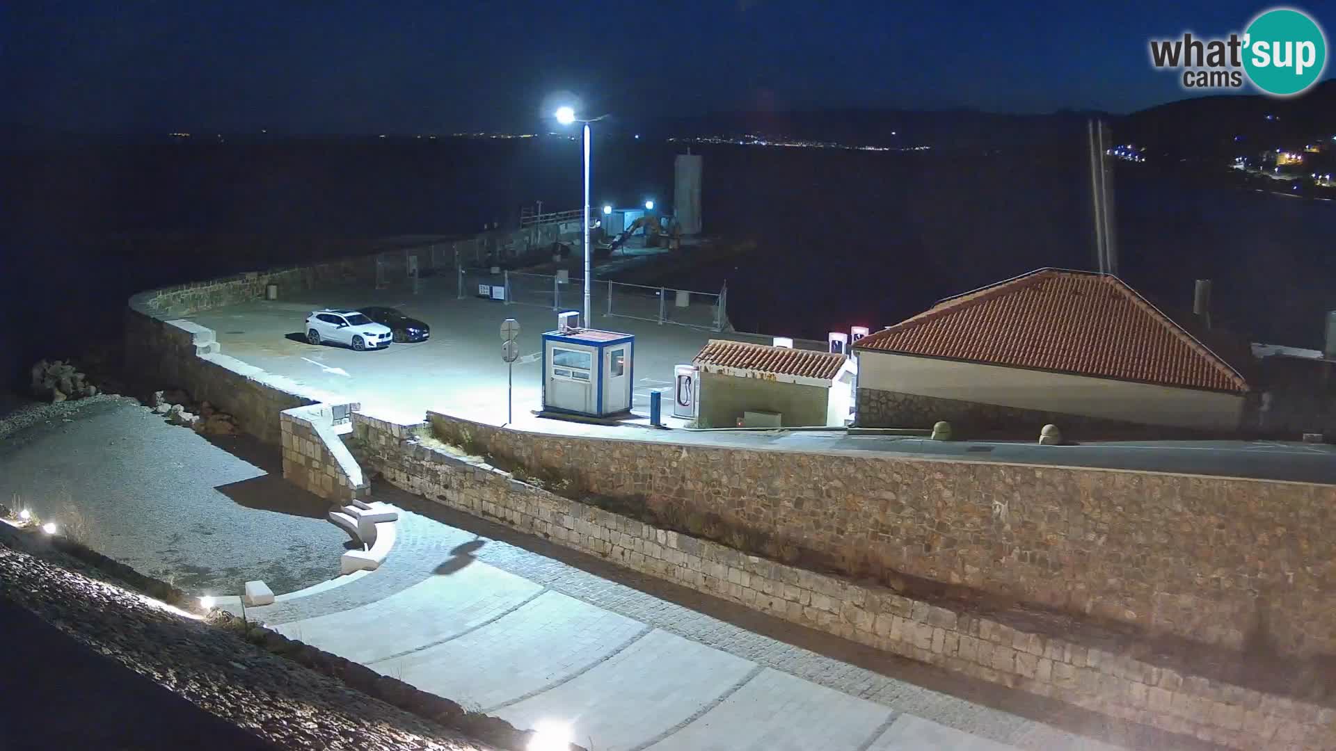 Senj Harbour Webcam – Breakwater & Lighthouse Live View