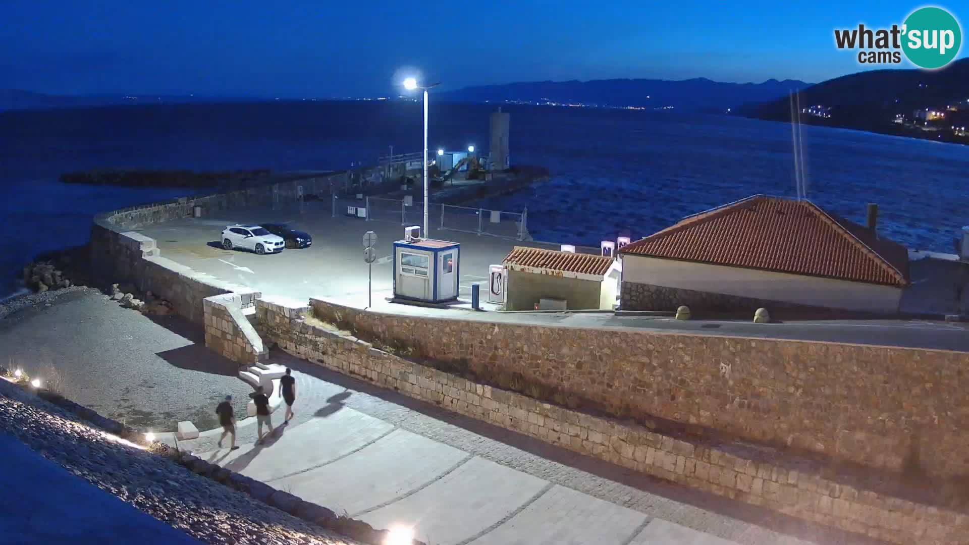 Senj Harbour Webcam – Breakwater & Lighthouse Live View