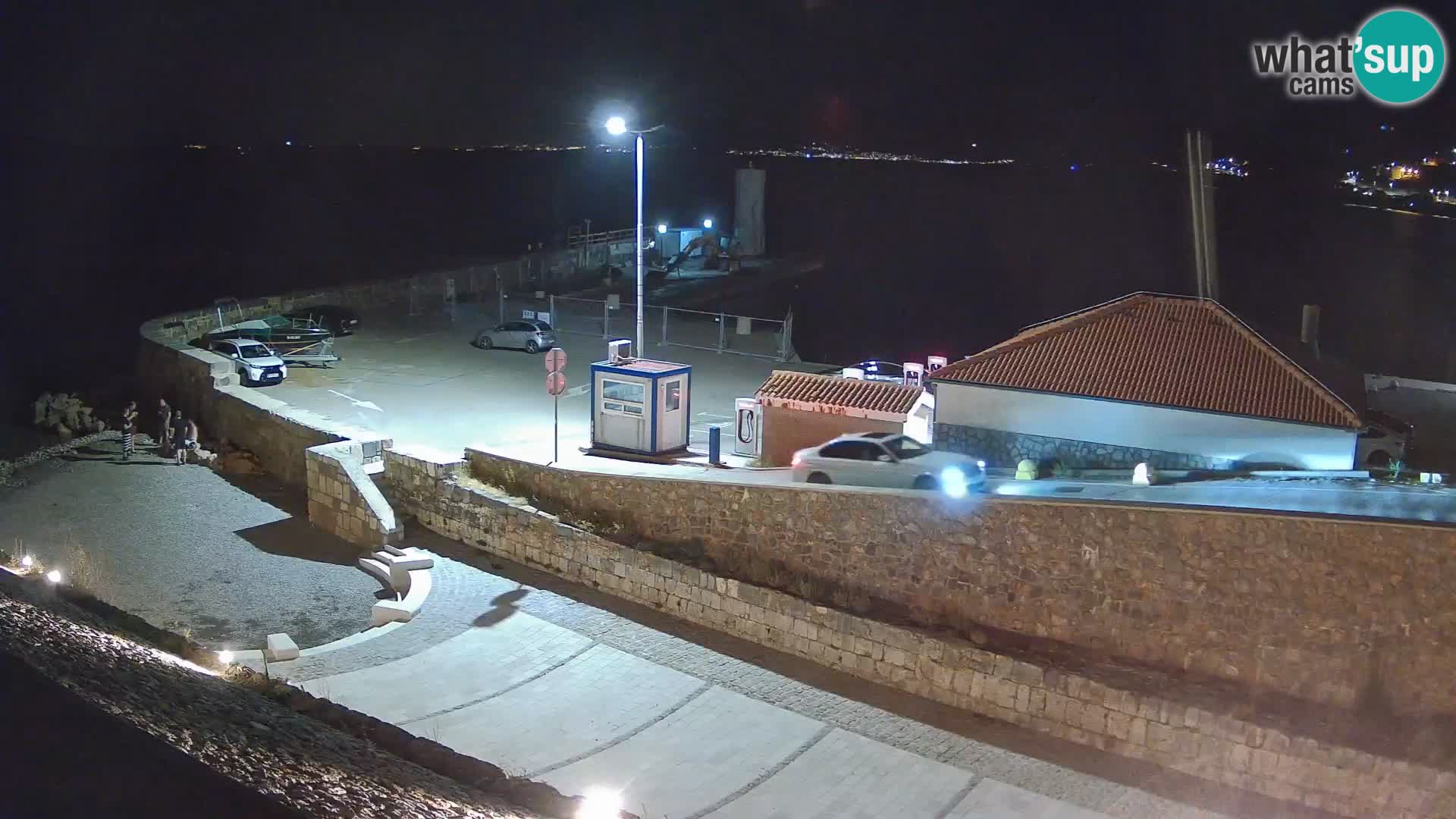 Webcam puerto de Senj – Rompeolas y faro en directo