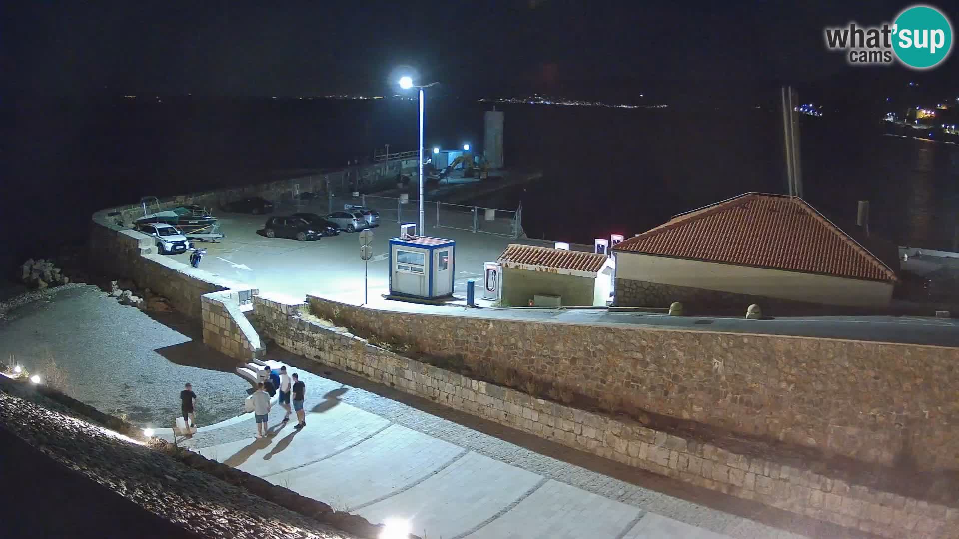 Senj Harbour Webcam – Breakwater & Lighthouse Live View