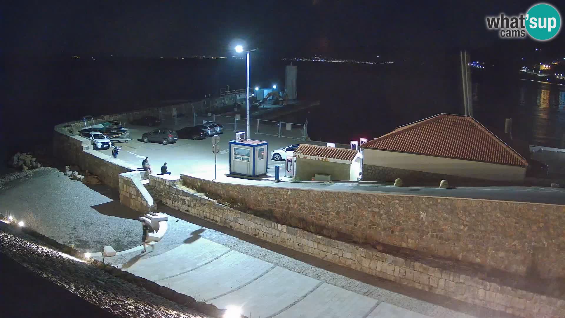 Senj Harbour Webcam – Breakwater & Lighthouse Live View