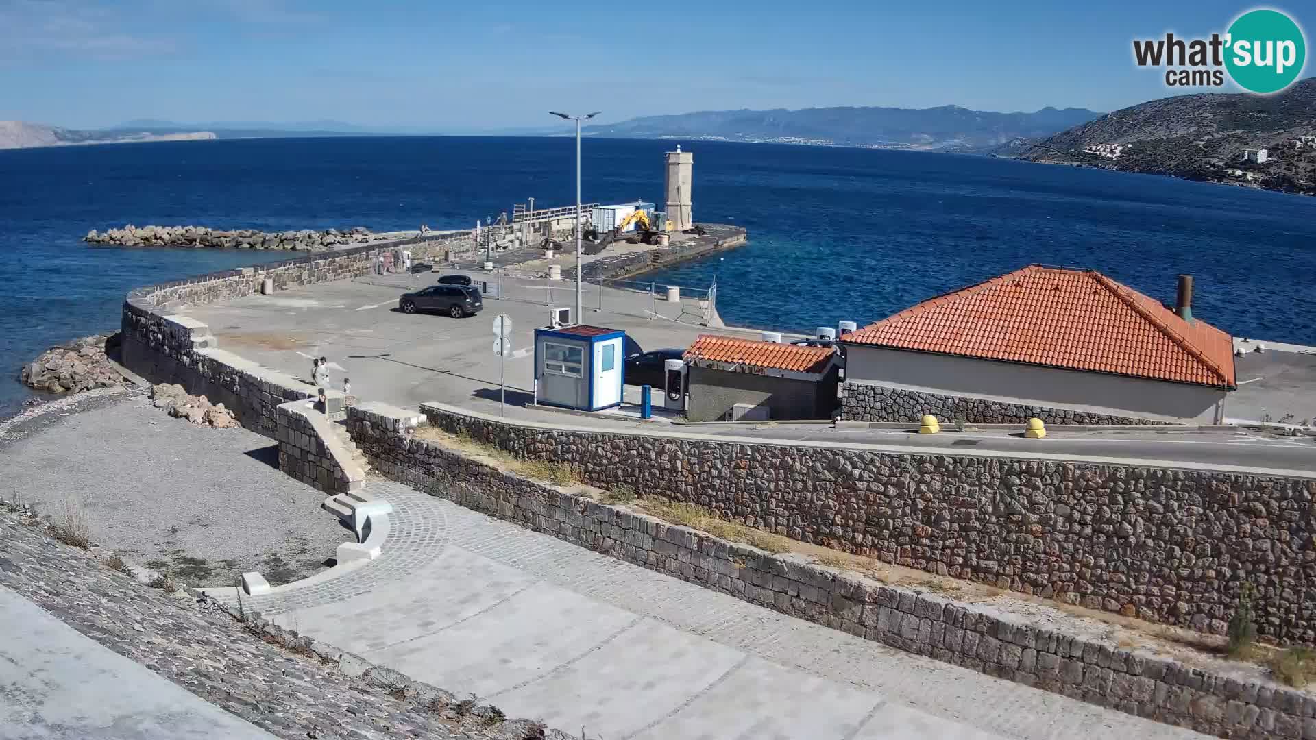 Senj Harbour Webcam – Breakwater & Lighthouse Live View