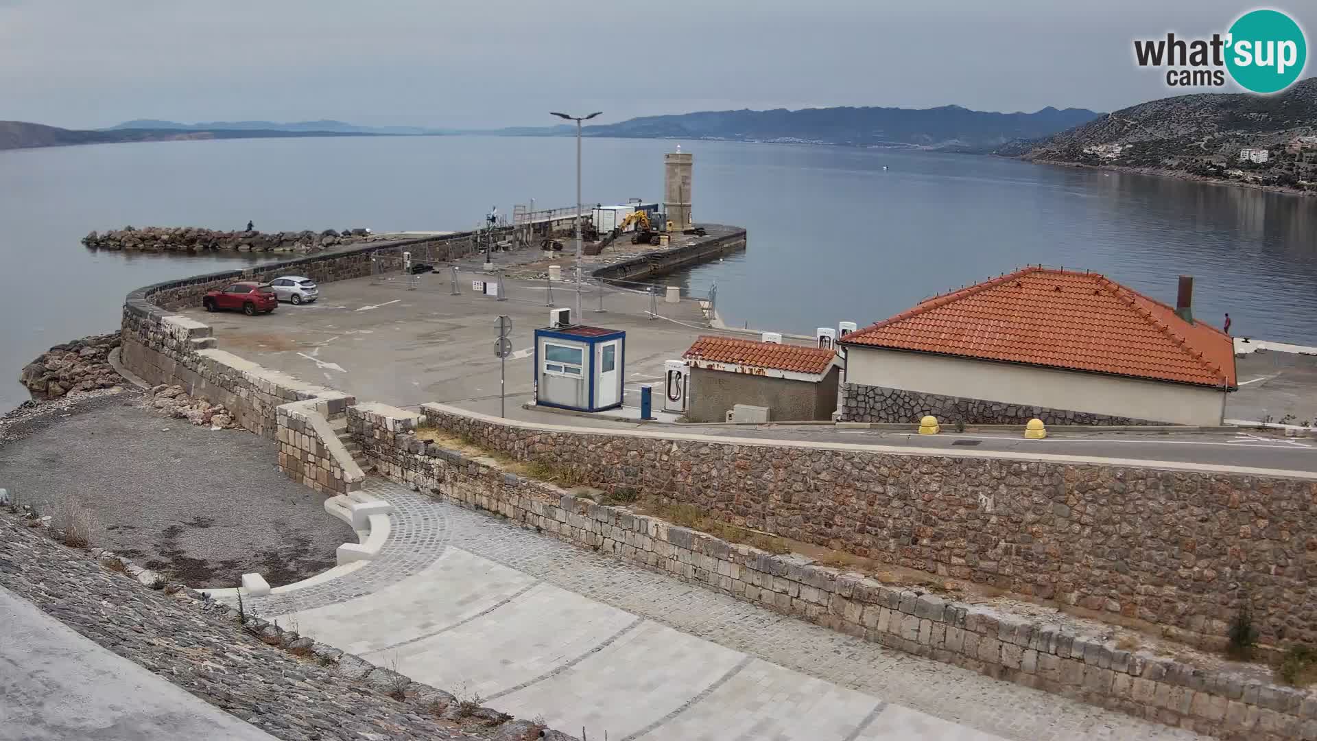 Webcam Porto di Segna – Frangiflutti e Faro in diretta
