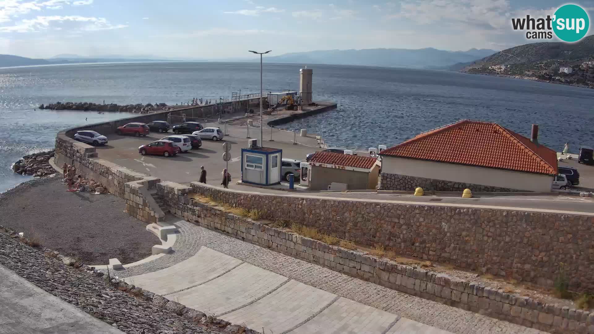 Senj Harbour Webcam – Breakwater & Lighthouse Live View