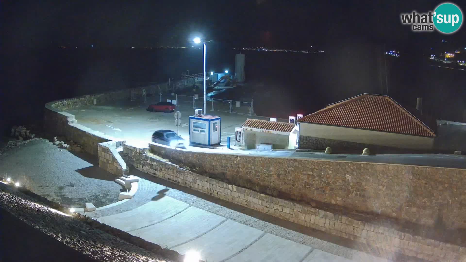 Senj Harbour Webcam – Breakwater & Lighthouse Live View