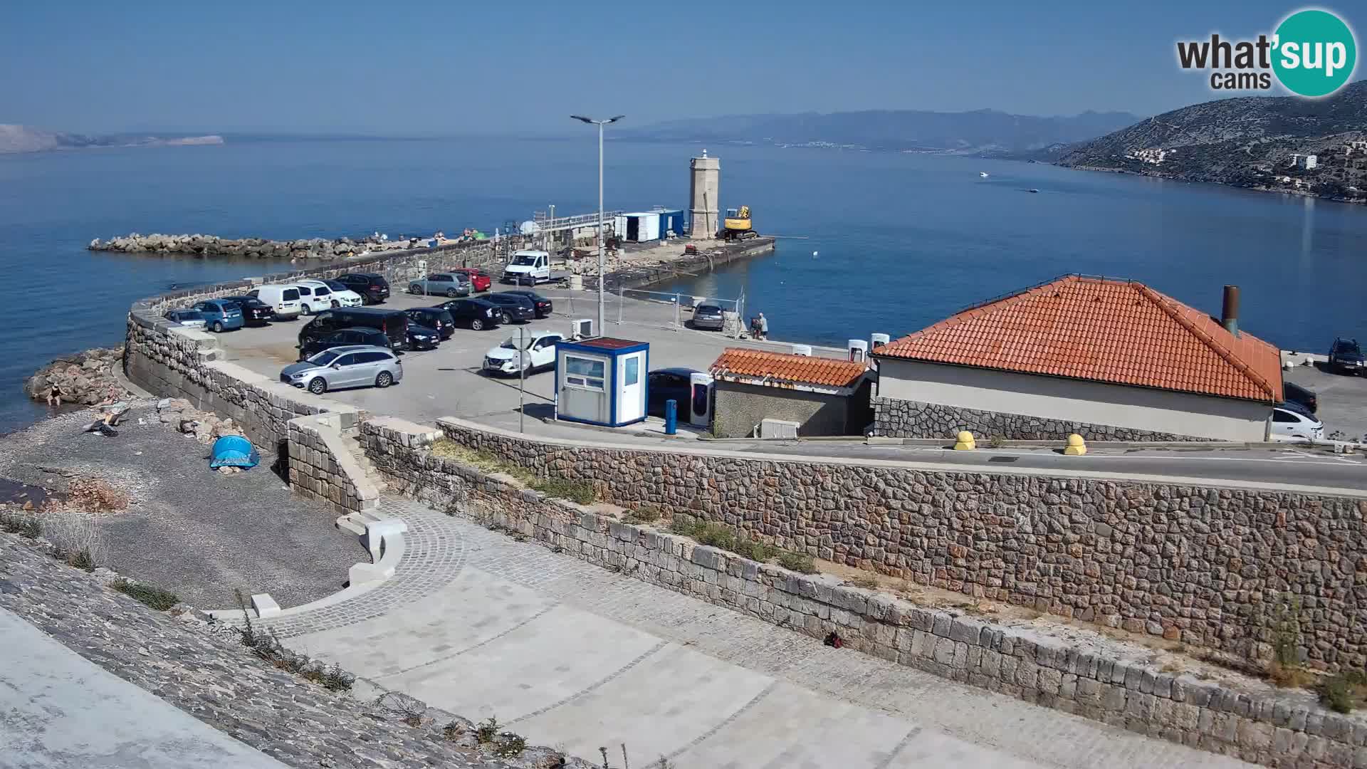 Webcam Porto di Segna – Frangiflutti e Faro in diretta