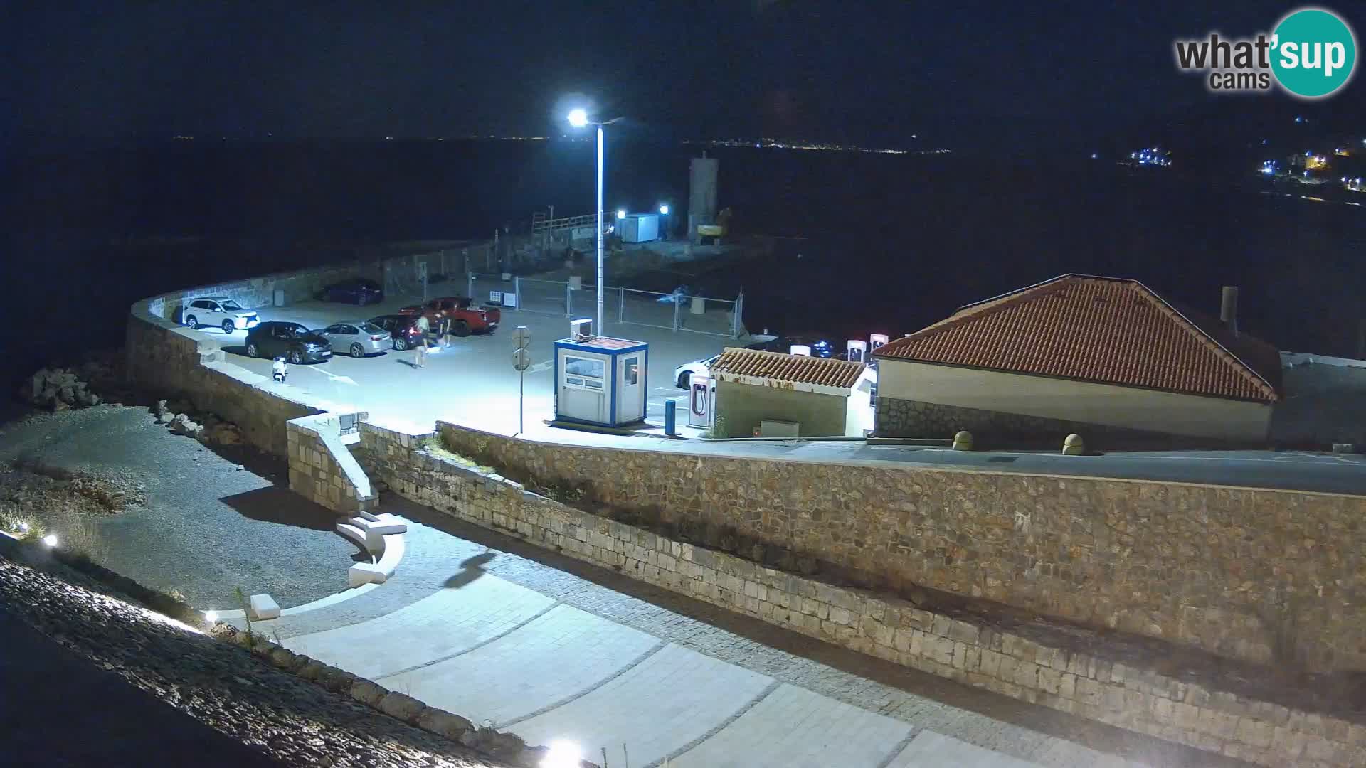 Webcam puerto de Senj – Rompeolas y faro en directo