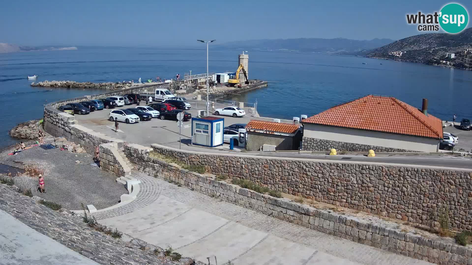 Senj Harbour Webcam – Breakwater & Lighthouse Live View