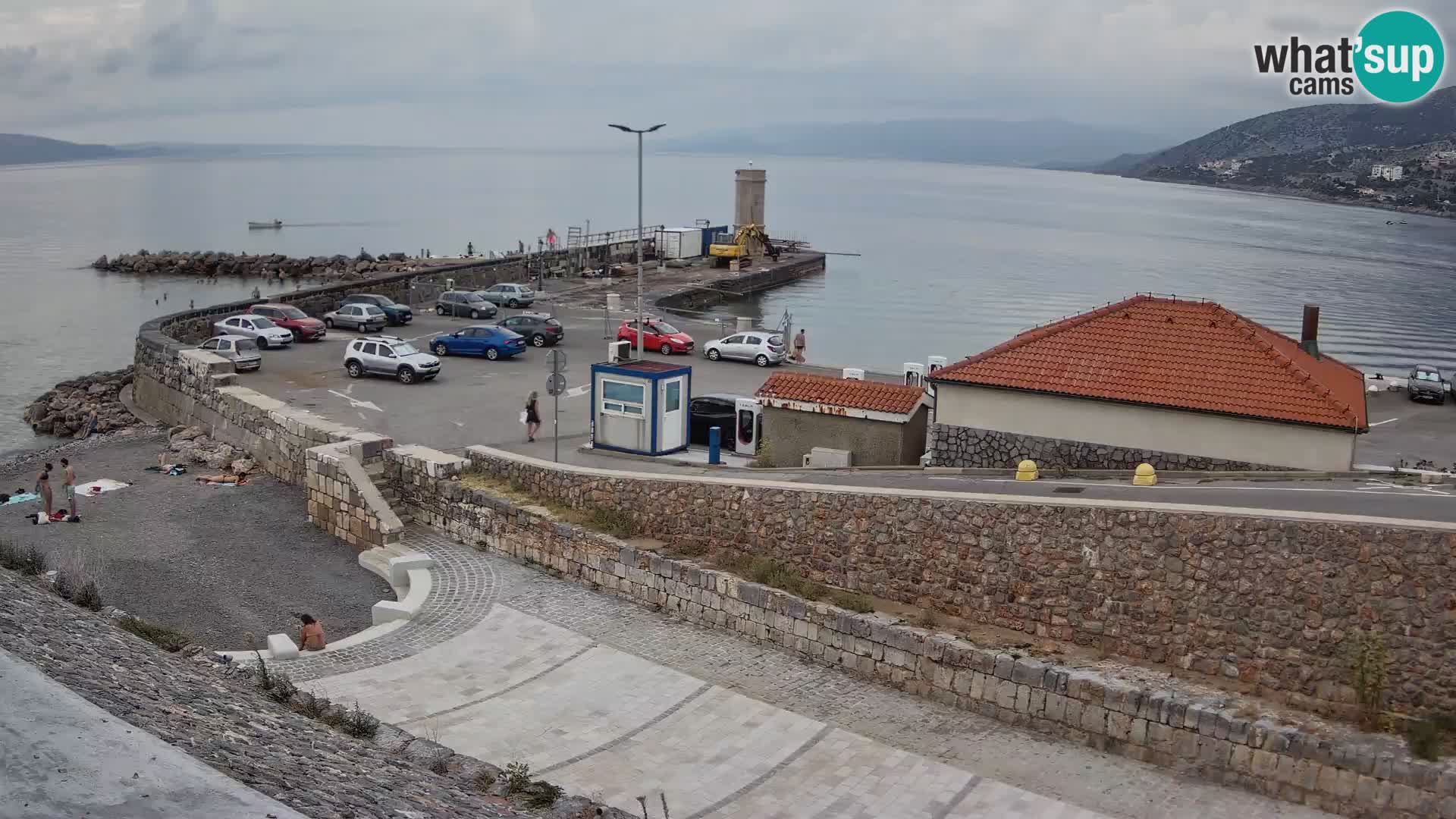 Webcam Porto di Segna – Frangiflutti e Faro in diretta