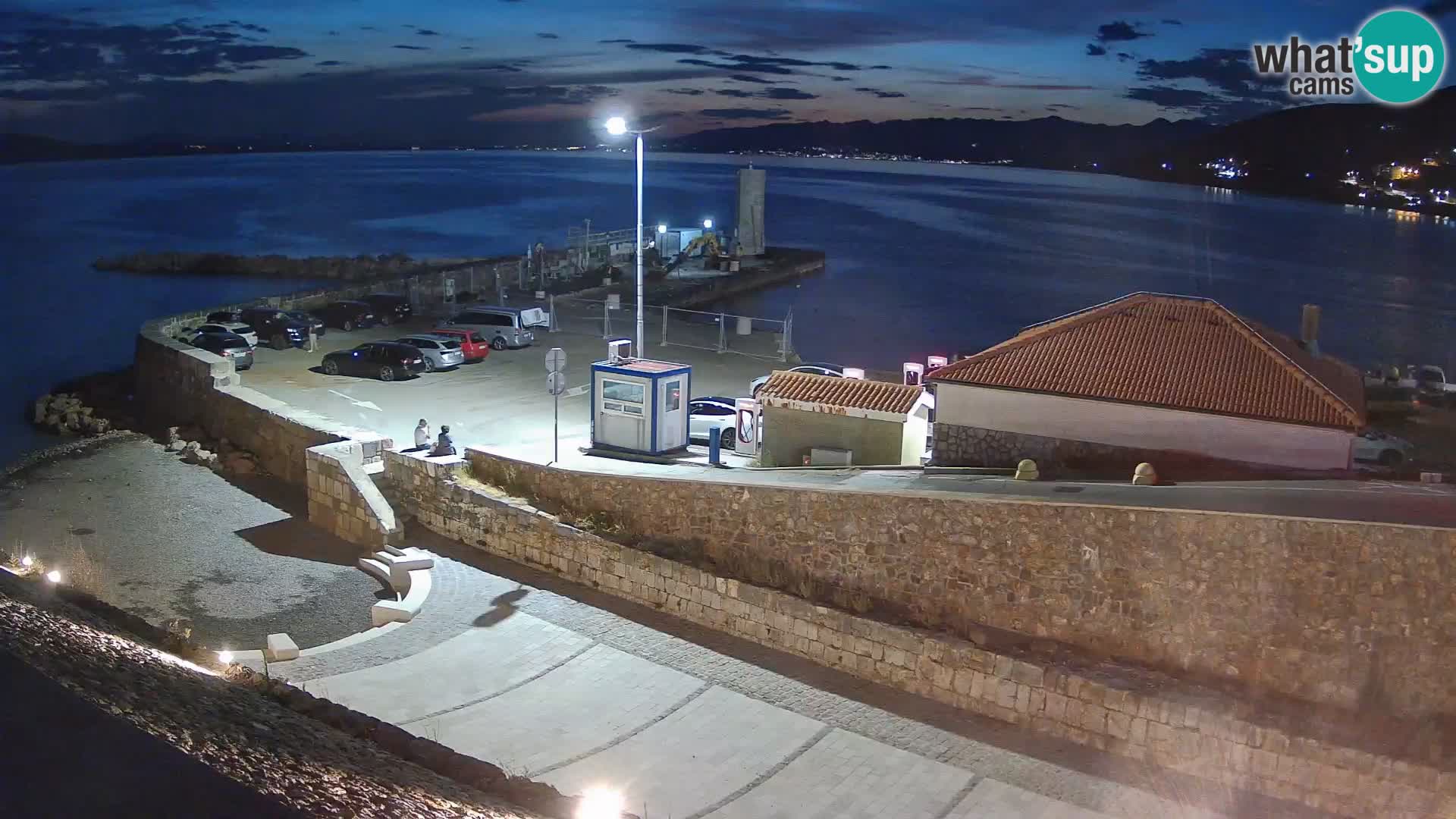 Senj Harbour Webcam – Breakwater & Lighthouse Live View