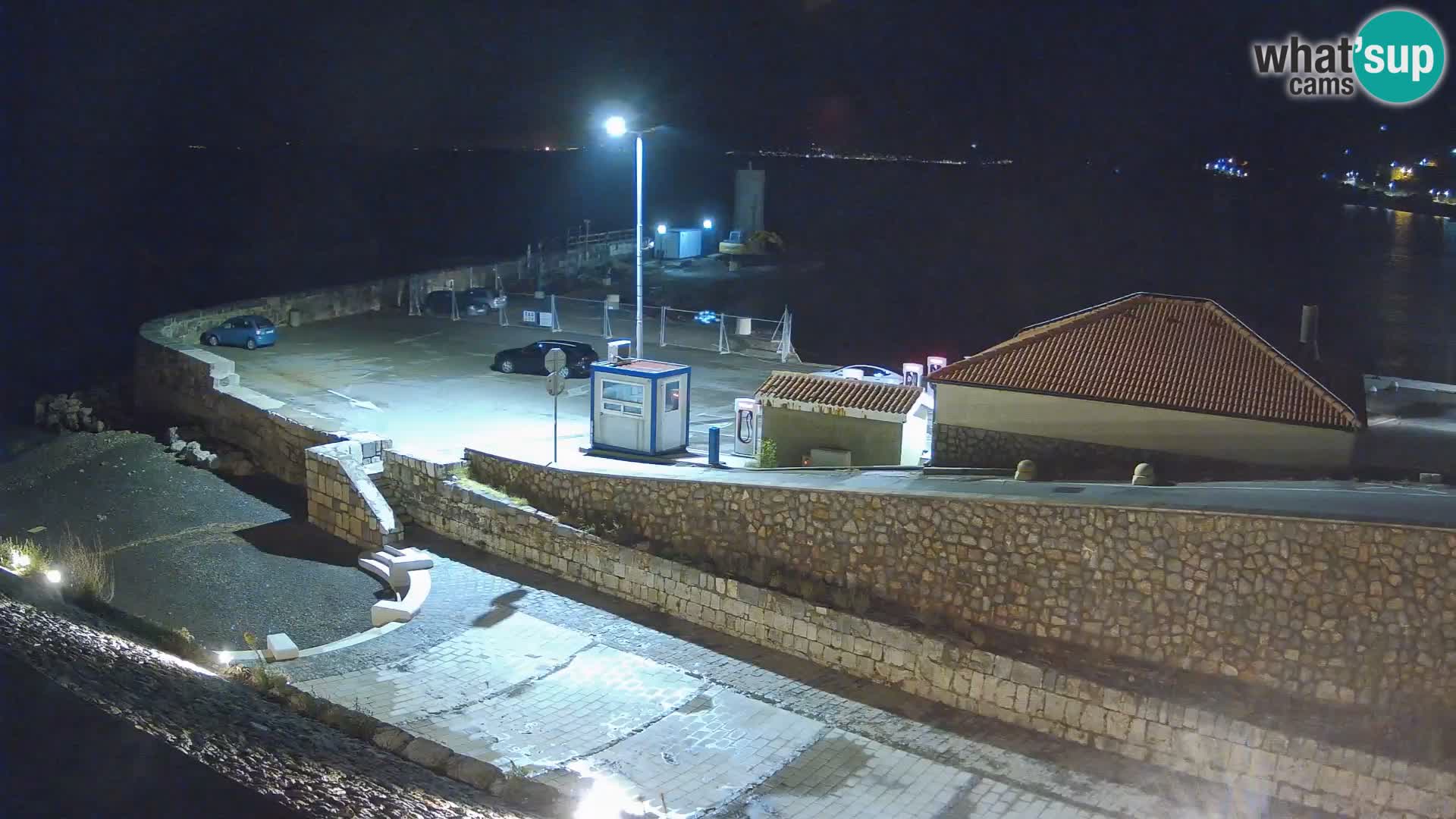 Senj Harbour Webcam – Breakwater & Lighthouse Live View