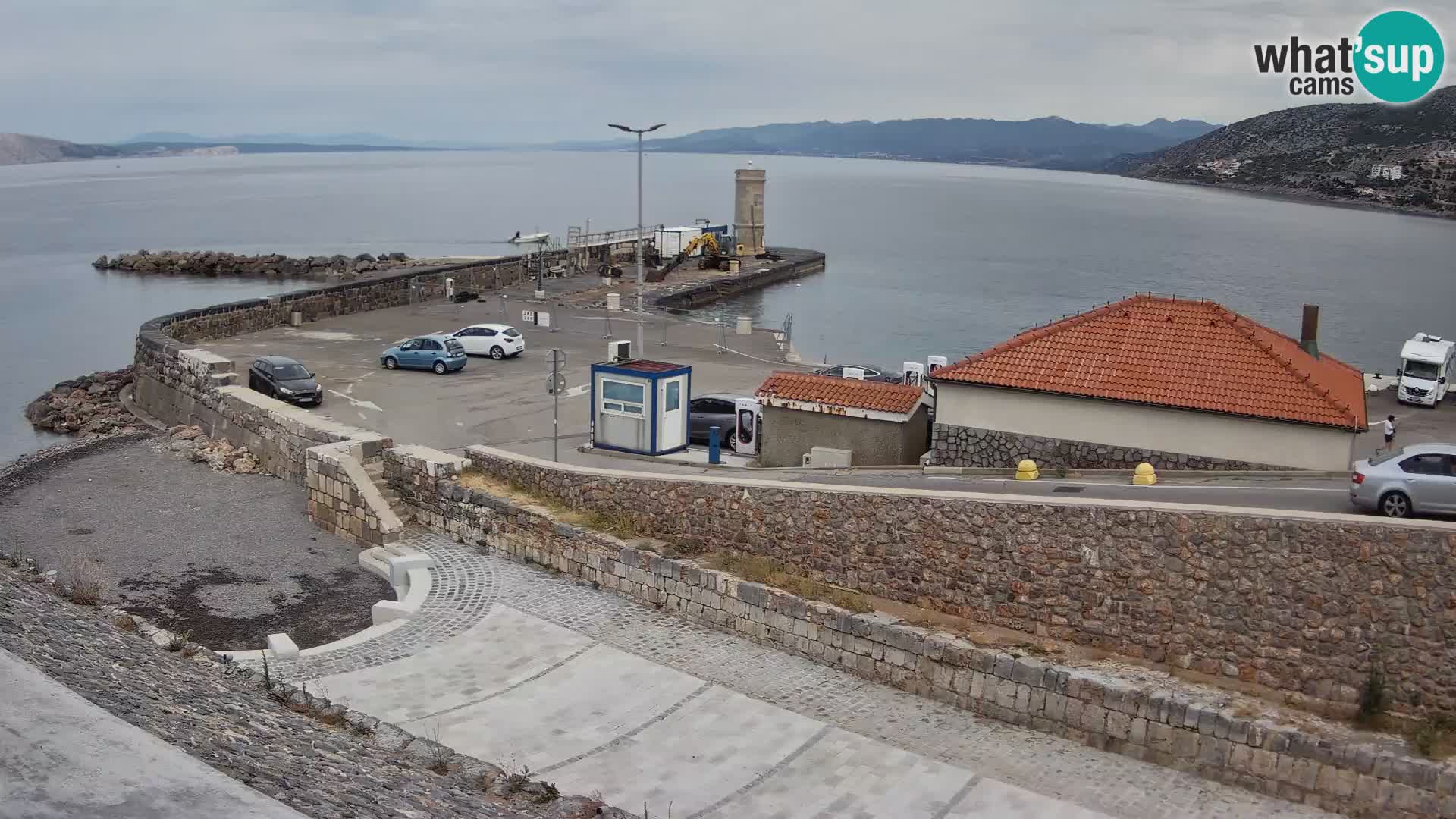 Webcam Porto di Segna – Frangiflutti e Faro in diretta