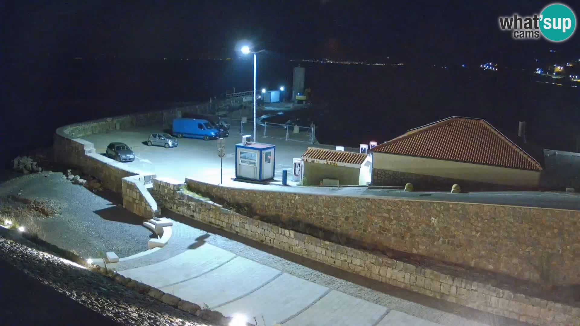 Senj Harbour Webcam – Breakwater & Lighthouse Live View