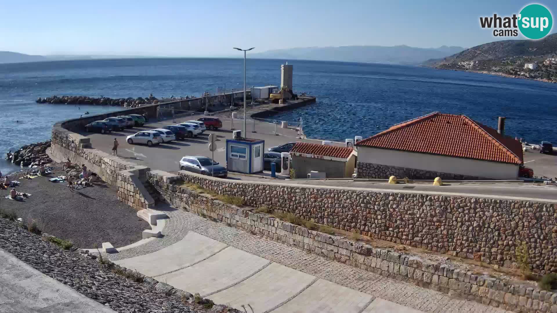 Webcam Porto di Segna – Frangiflutti e Faro in diretta