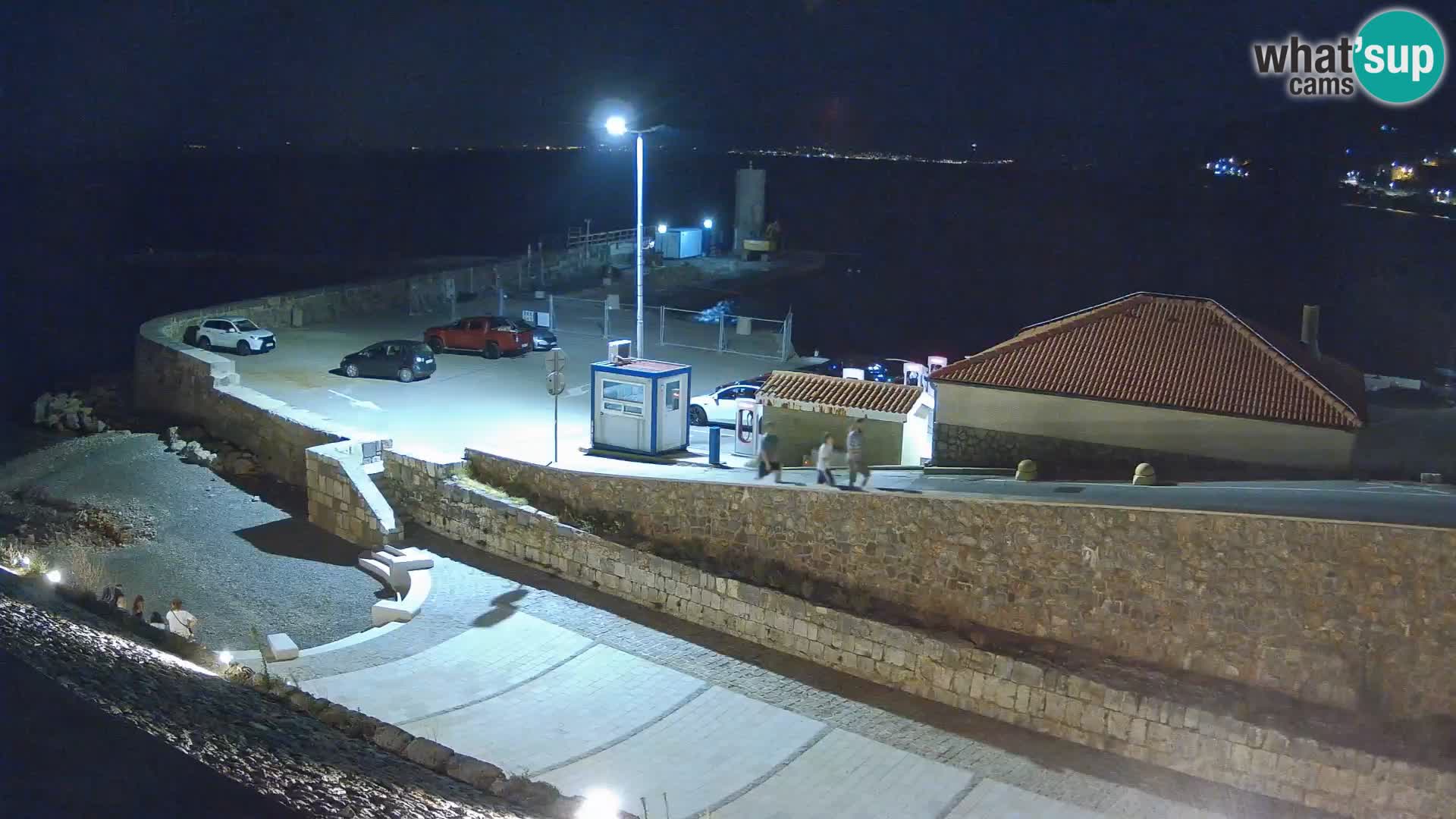 Senj Harbour Webcam – Breakwater & Lighthouse Live View