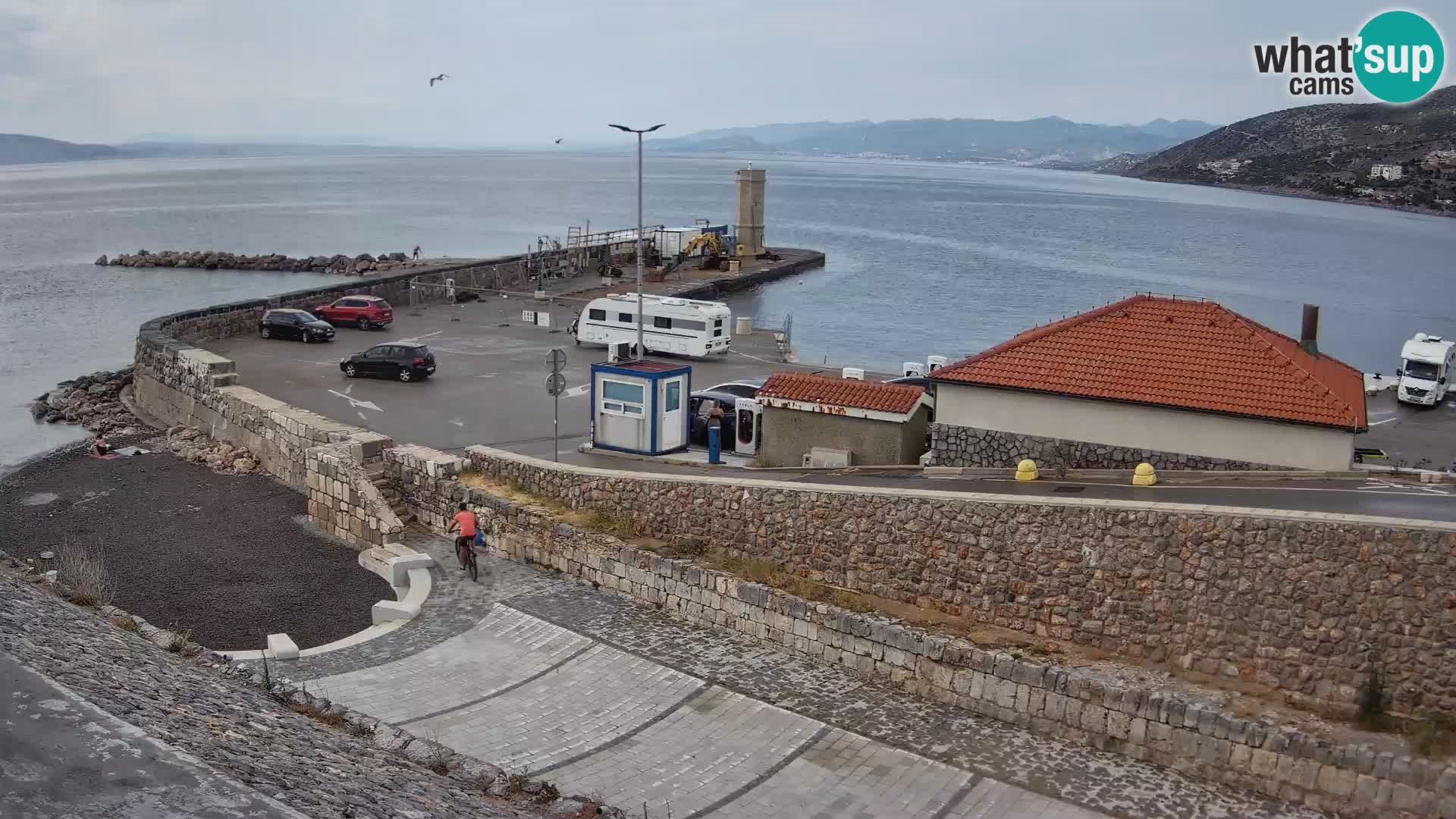 Webcam Porto di Segna – Frangiflutti e Faro in diretta
