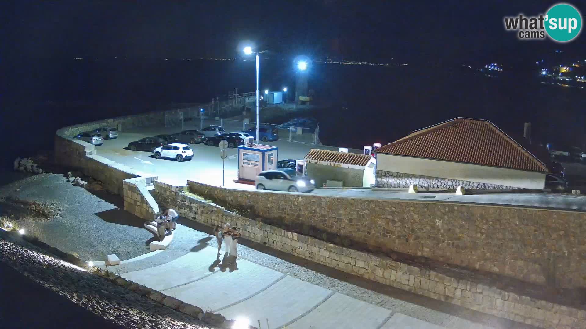 Webcam puerto de Senj – Rompeolas y faro en directo