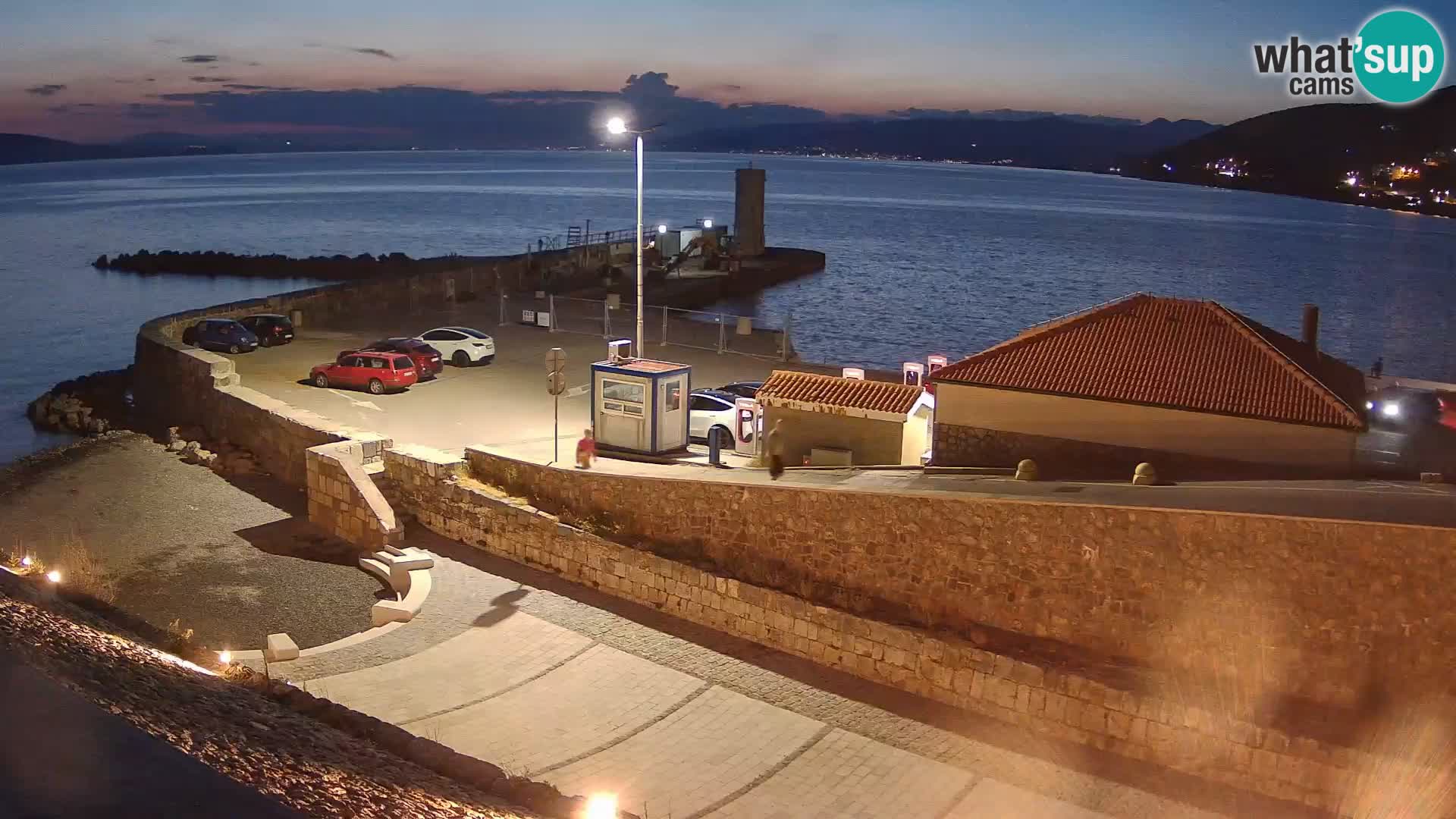 Senj Harbour Webcam – Breakwater & Lighthouse Live View