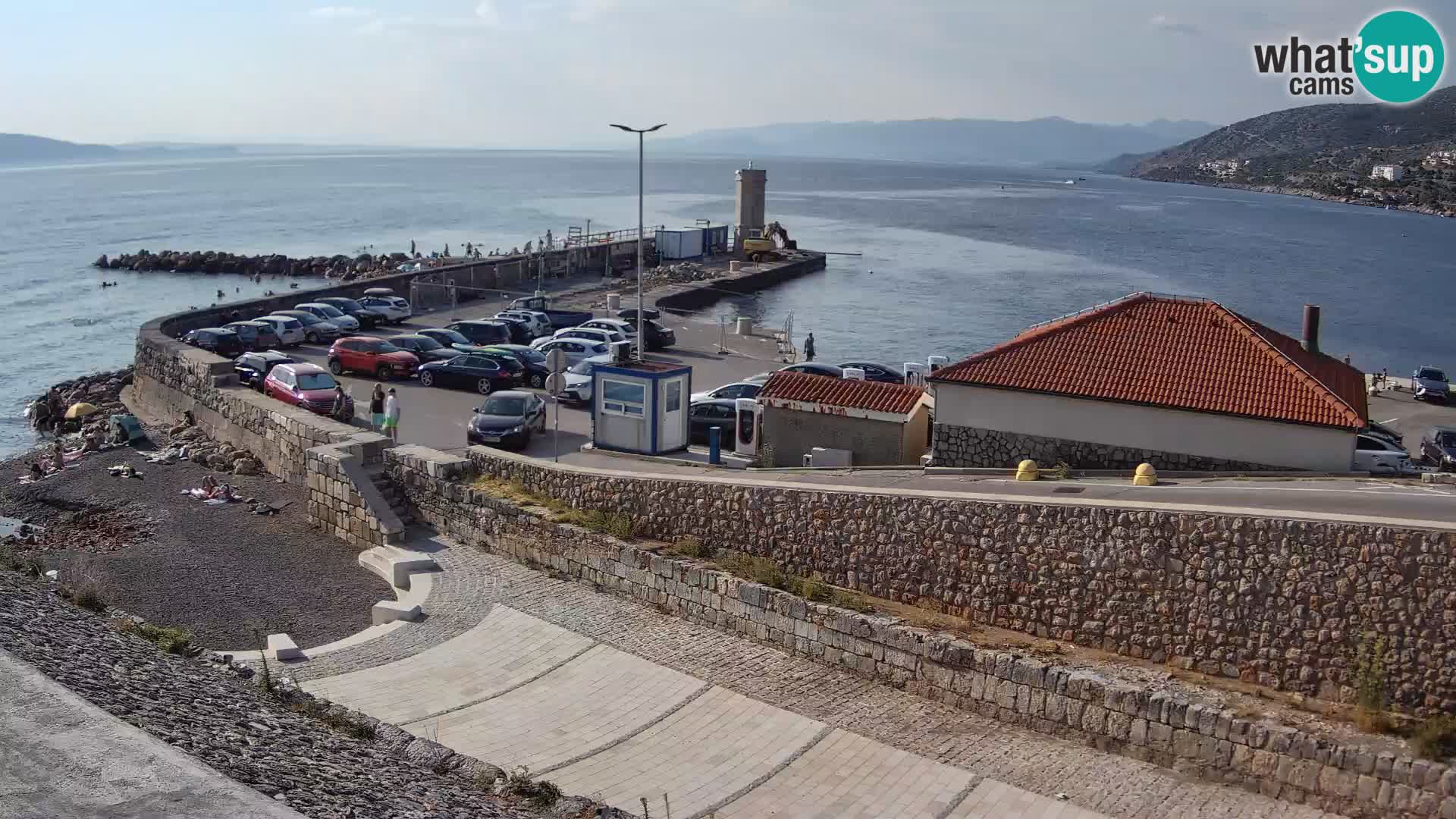 Senj Harbour Webcam – Breakwater & Lighthouse Live View