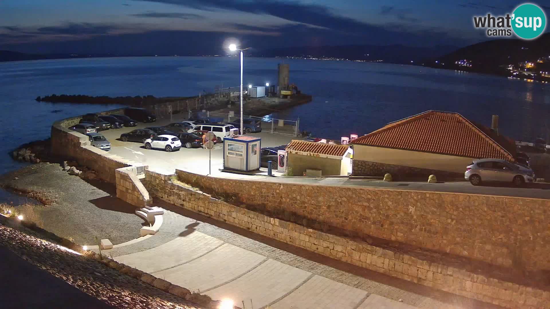 Senj Harbour Webcam – Breakwater & Lighthouse Live View