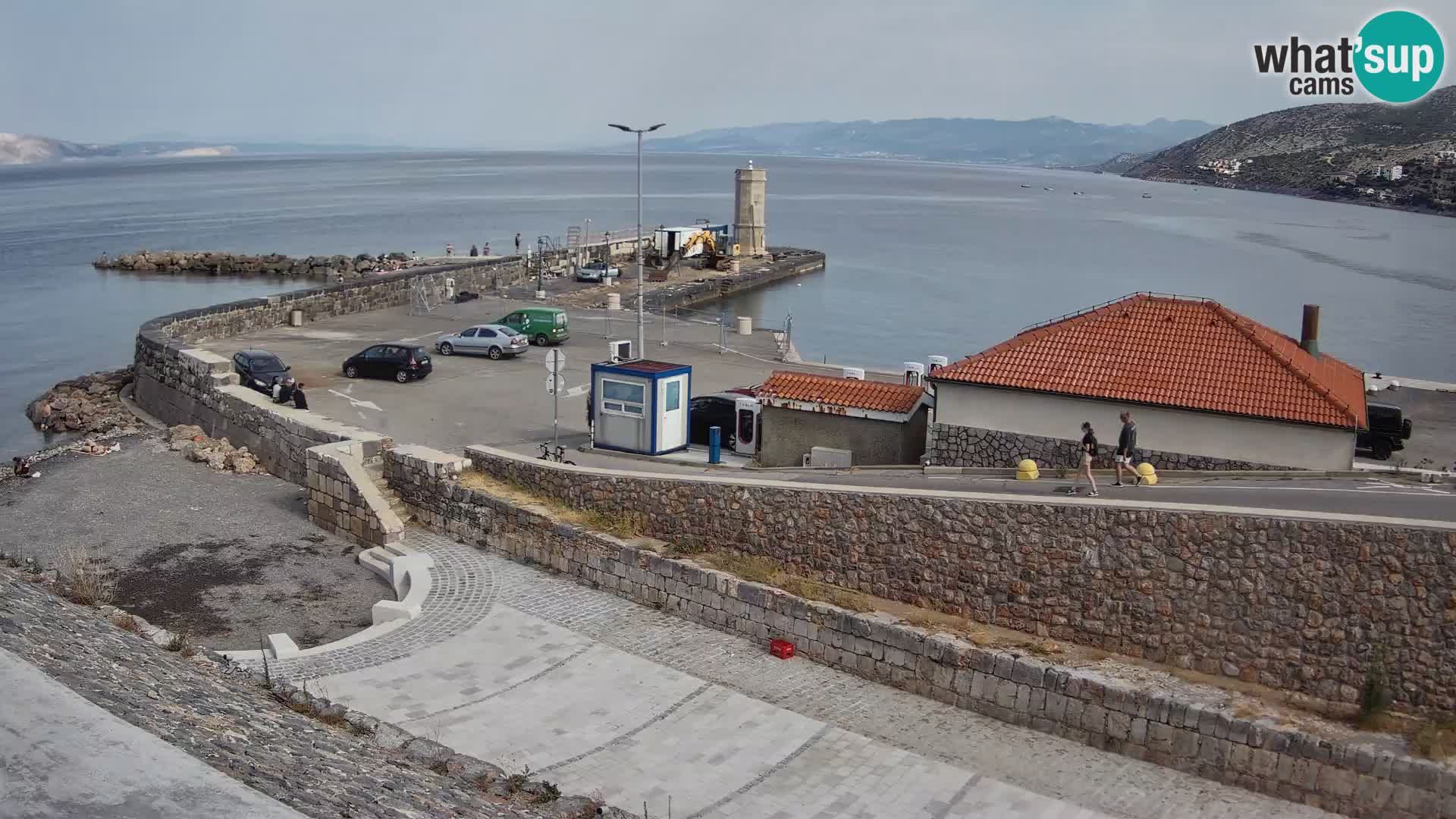 Web kamera Senj luka – Lukobran i svjetionik uživo