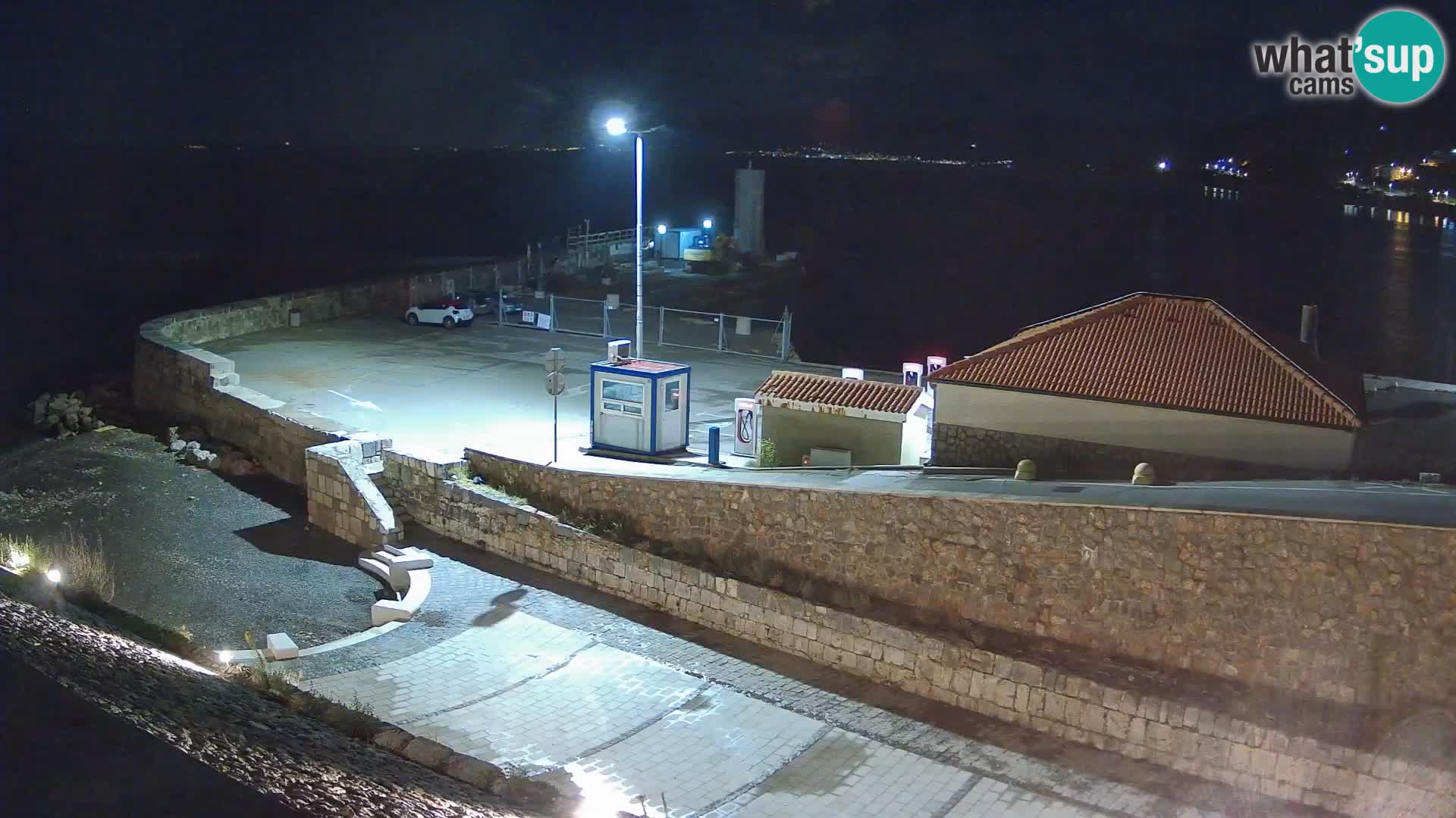 Senj Harbour Webcam – Breakwater & Lighthouse Live View
