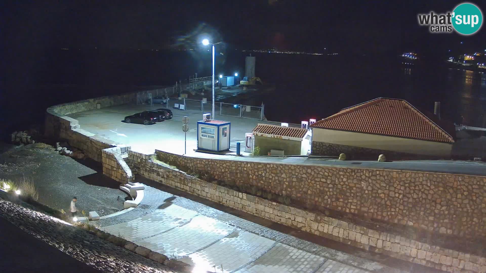 Senj Harbour Webcam – Breakwater & Lighthouse Live View