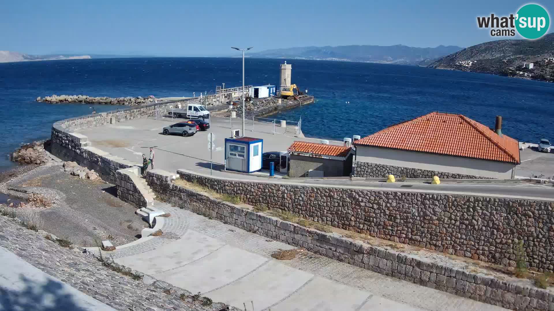 Senj Harbour Webcam – Breakwater & Lighthouse Live View
