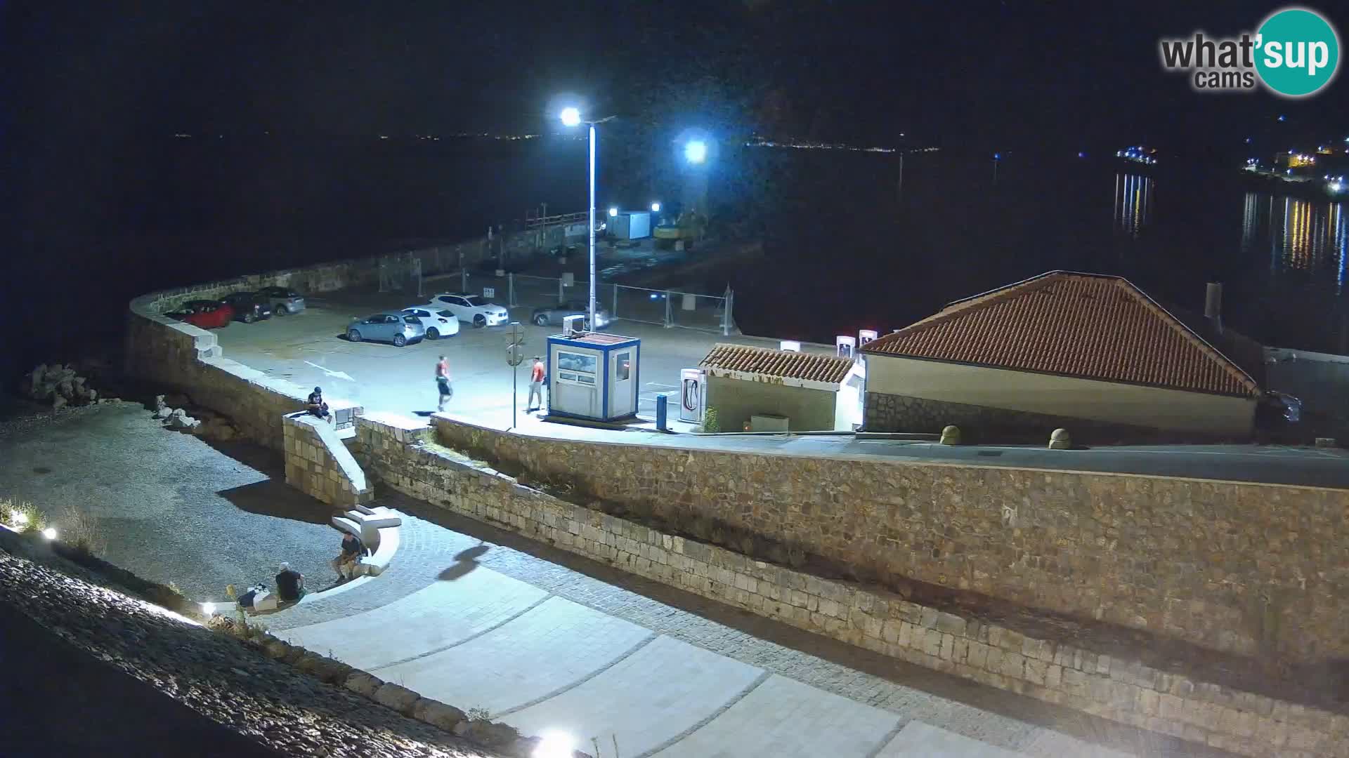 Senj Hafen Webcam – Wellenbrecher & Leuchtturm Liveblick