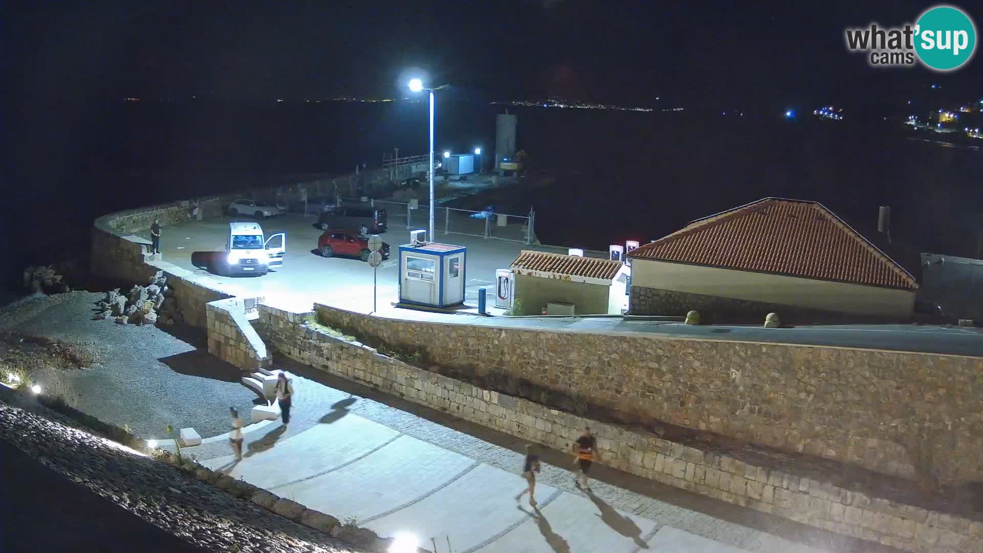 Senj Harbour Webcam – Breakwater & Lighthouse Live View