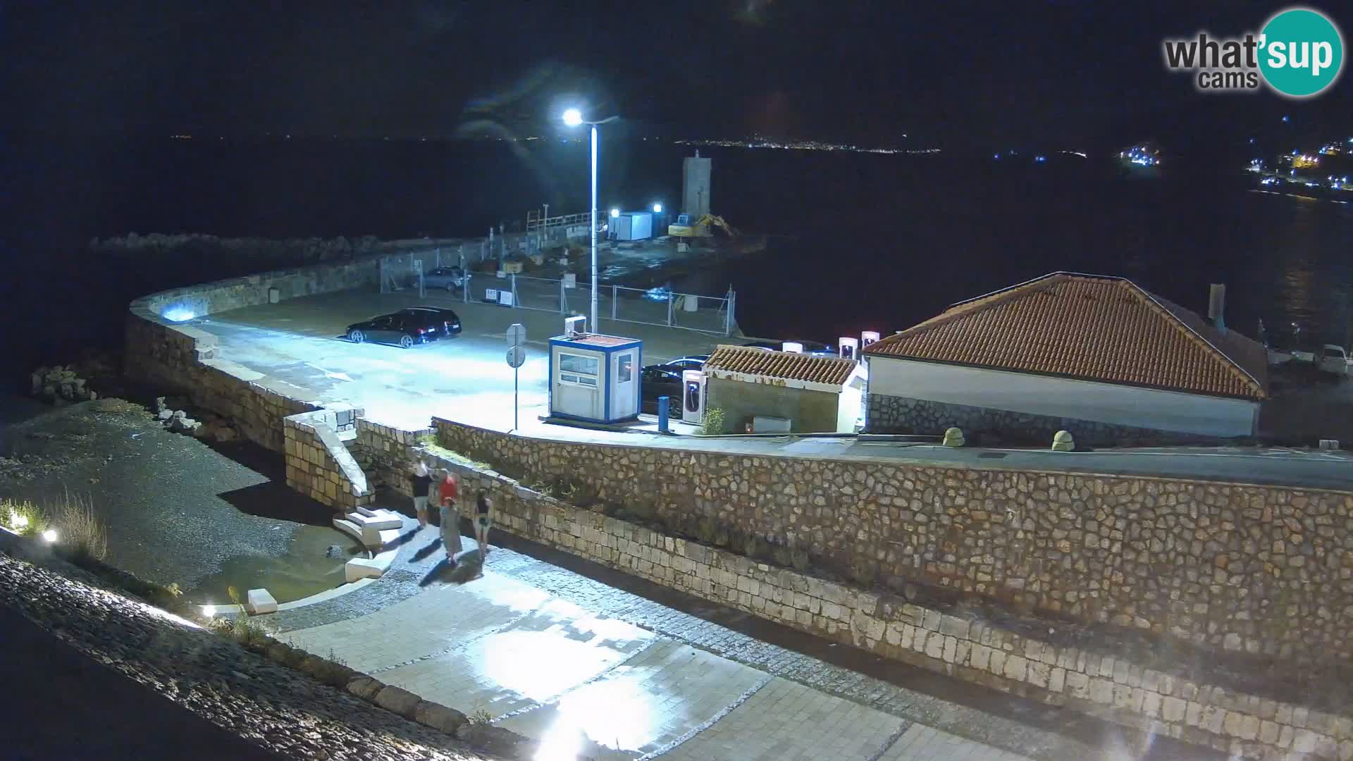 Senj Harbour Webcam – Breakwater & Lighthouse Live View