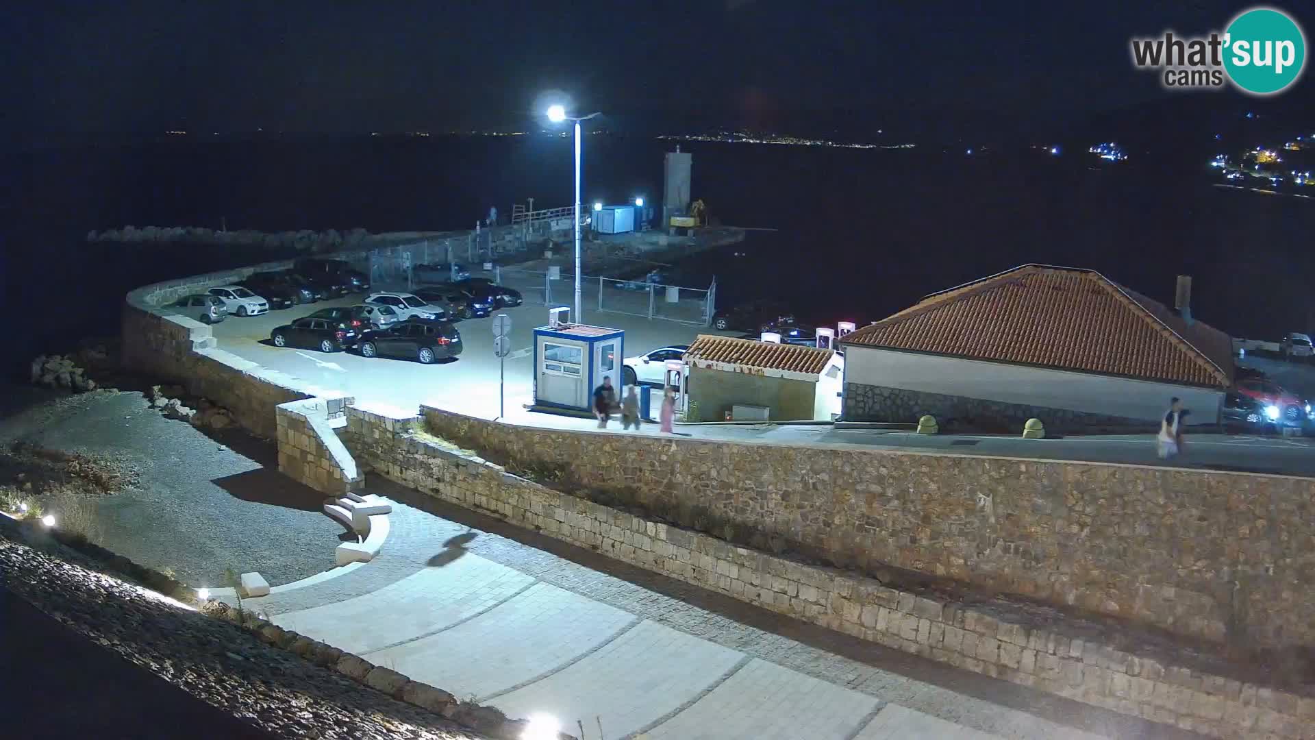 Senj Harbour Webcam – Breakwater & Lighthouse Live View