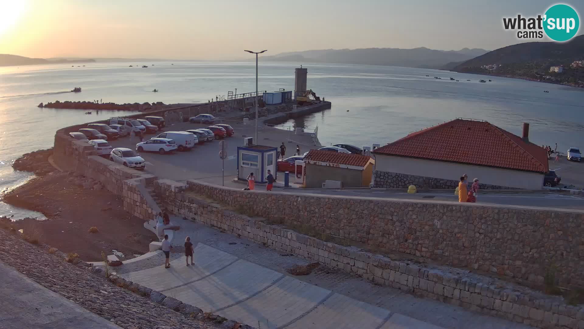 Senj Harbour Webcam – Breakwater & Lighthouse Live View