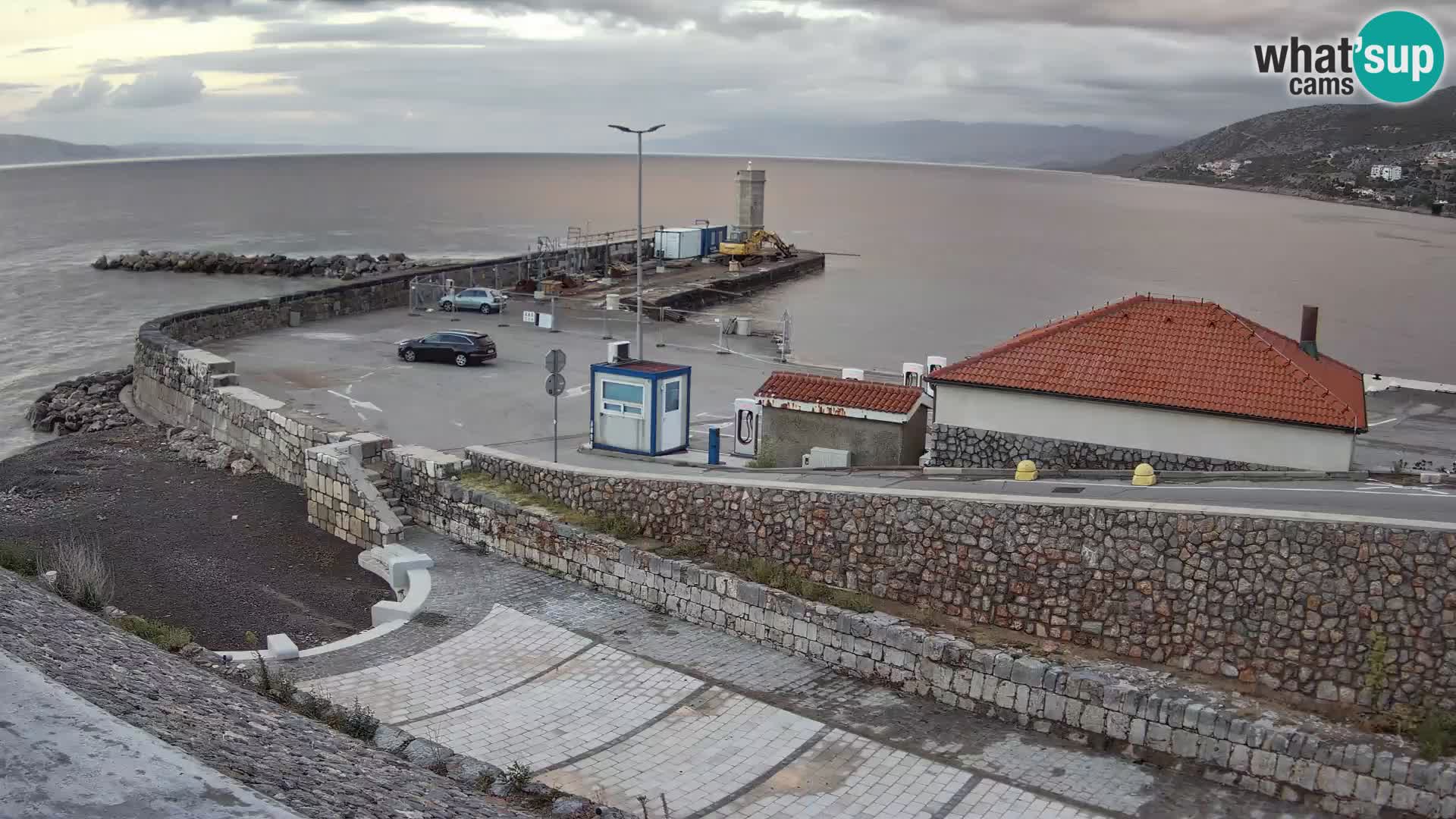 Webcam Porto di Segna – Frangiflutti e Faro in diretta