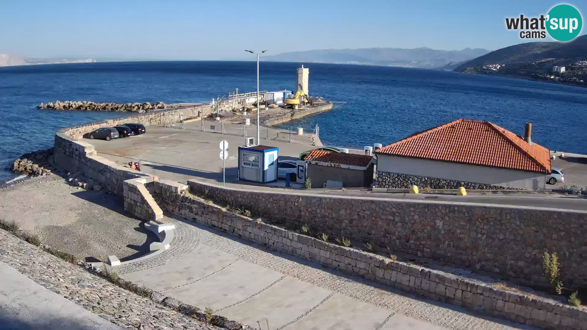 Senj Harbour Webcam – Breakwater & Lighthouse Live View