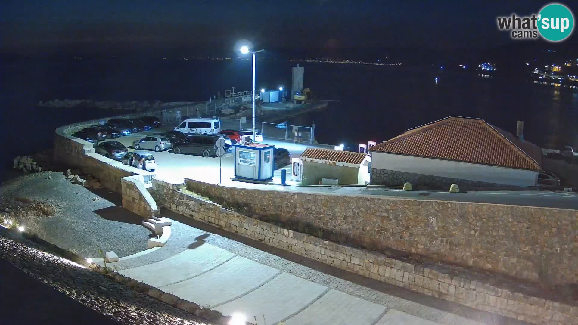 Senj Harbour Webcam – Breakwater & Lighthouse Live View