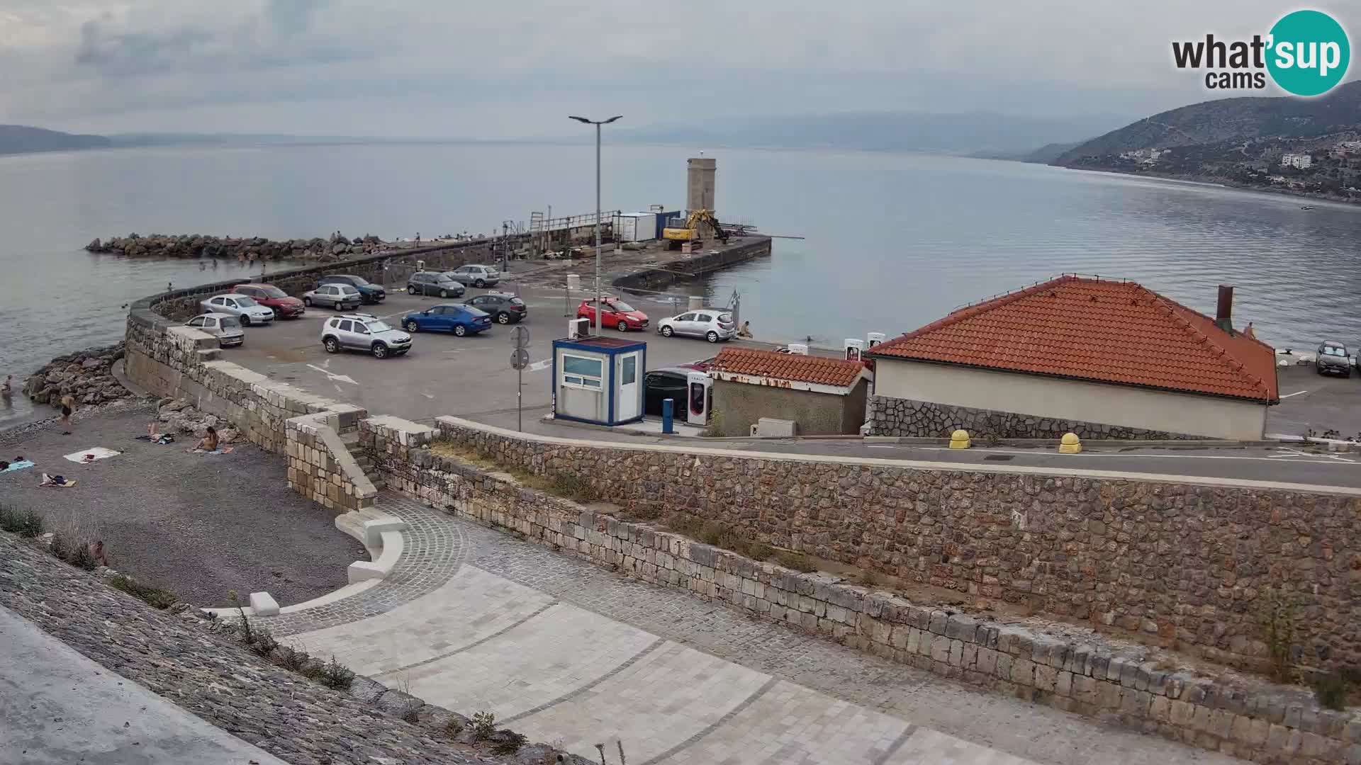 Senj Harbour Webcam – Breakwater & Lighthouse Live View
