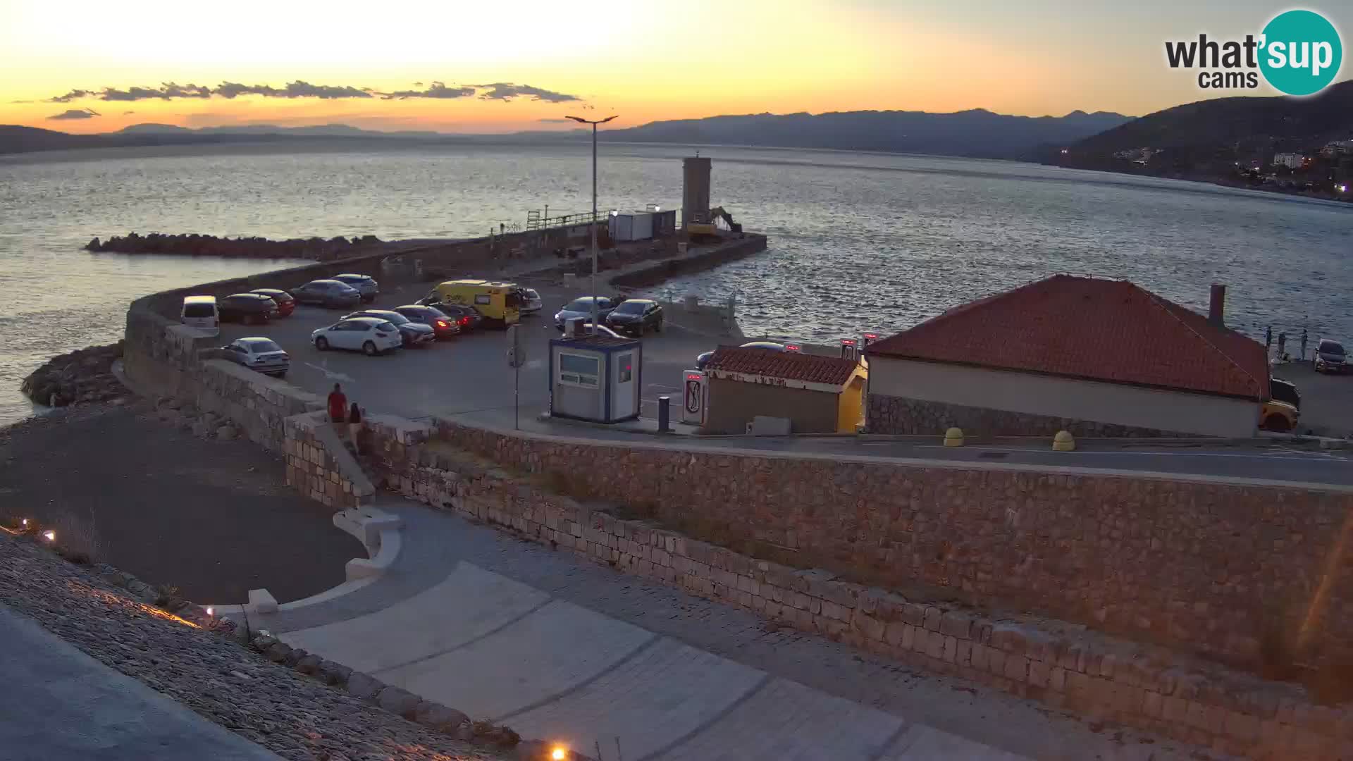 Senj Harbour Webcam – Breakwater & Lighthouse Live View