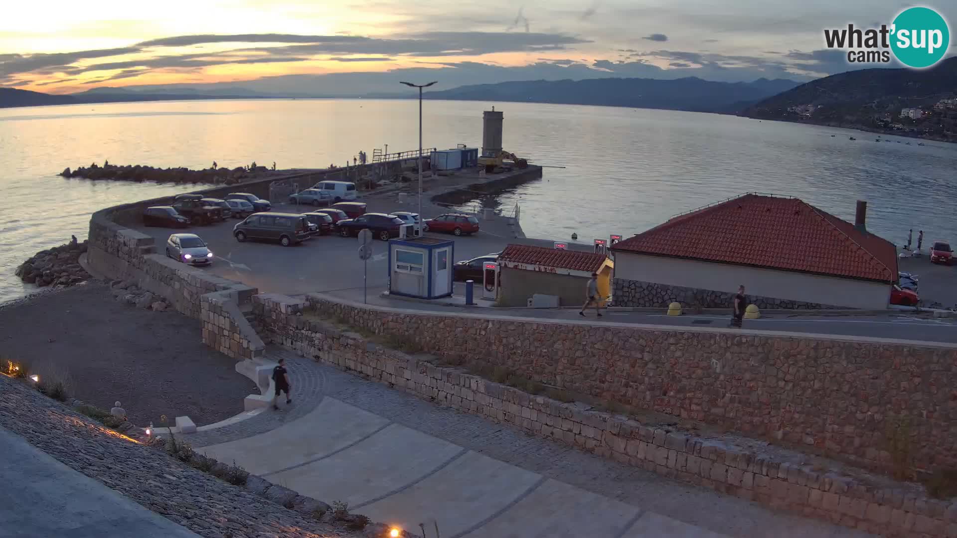 Senj Harbour Webcam – Breakwater & Lighthouse Live View