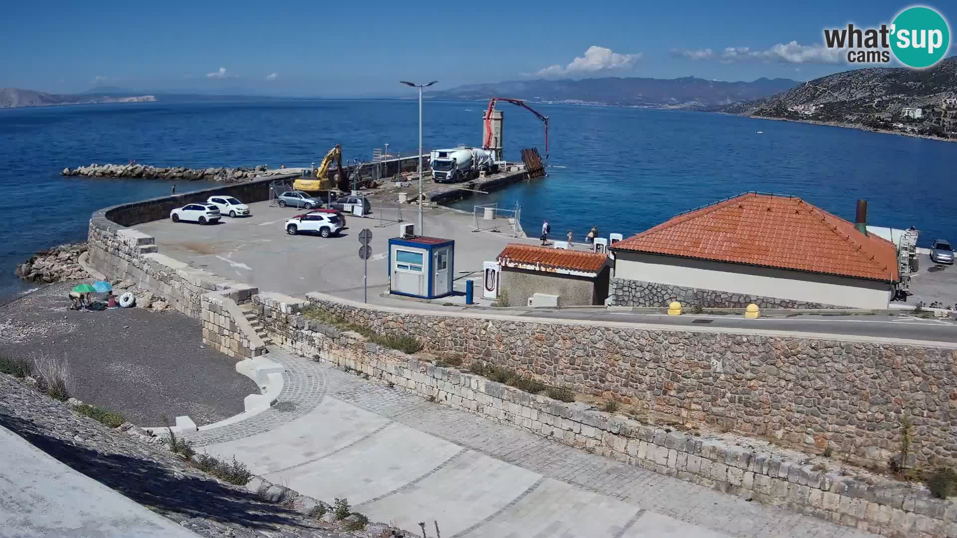 Senj Harbour Webcam – Breakwater & Lighthouse Live View