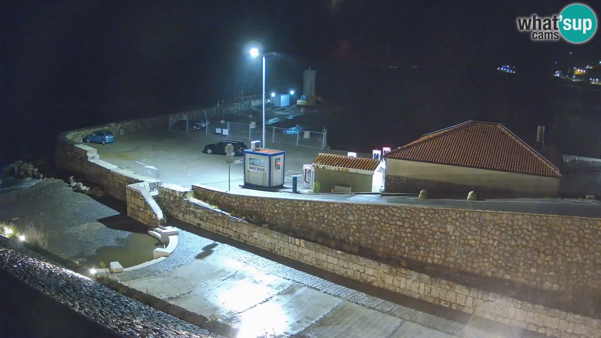 Senj Harbour Webcam – Breakwater & Lighthouse Live View