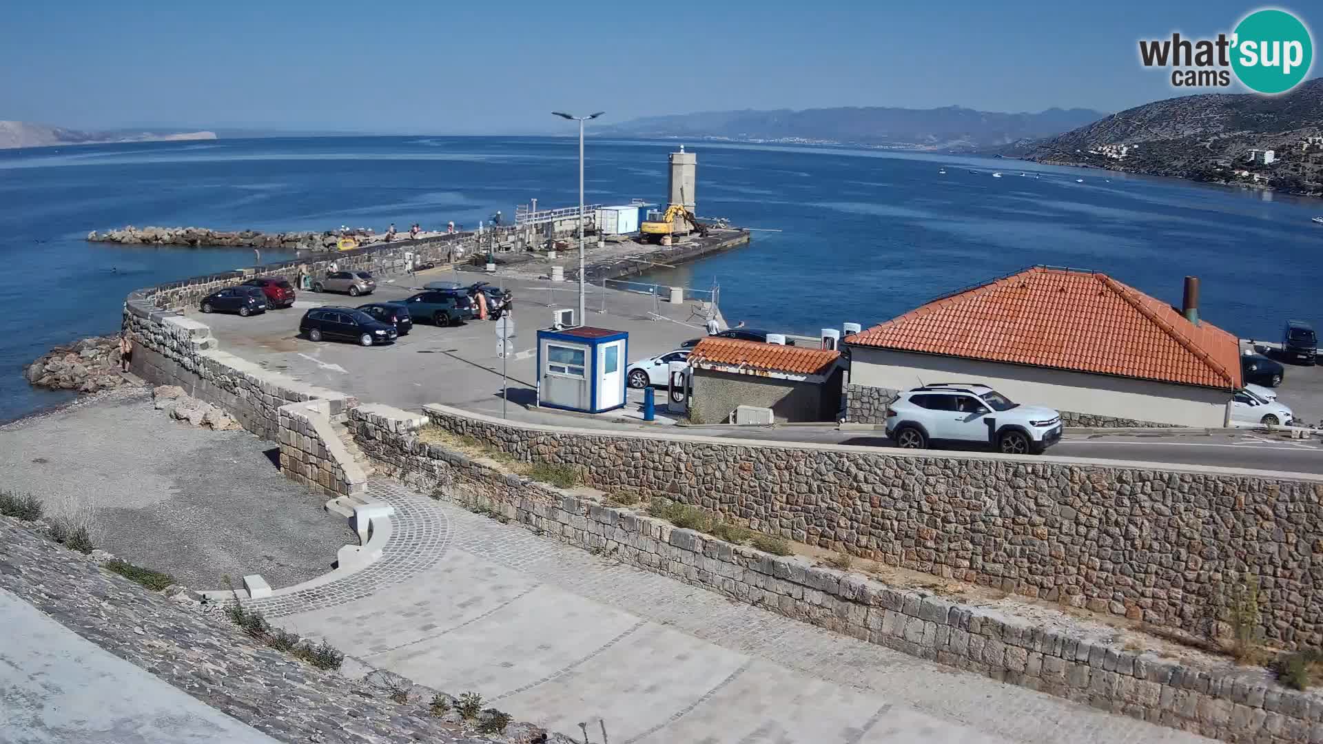 Senj Harbour Webcam – Breakwater & Lighthouse Live View